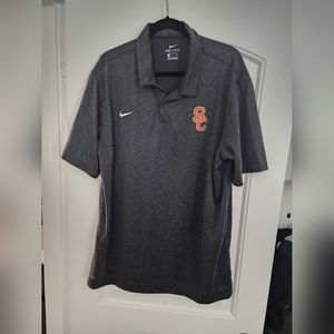 Nike USC dri fit polo